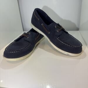 J.CREW Factory Crew Cuts Boys' Blue Loafers sz 3